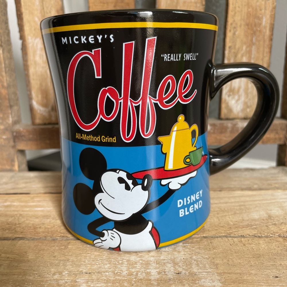 Disney Mickey’s “Really Swell” Coffee Theme Park Mug